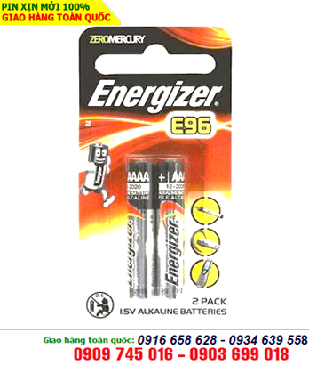 Energizer E96-BP2 (LR8D425), Pin AAAA Energizer Alkaline 1.5v chính hãng 